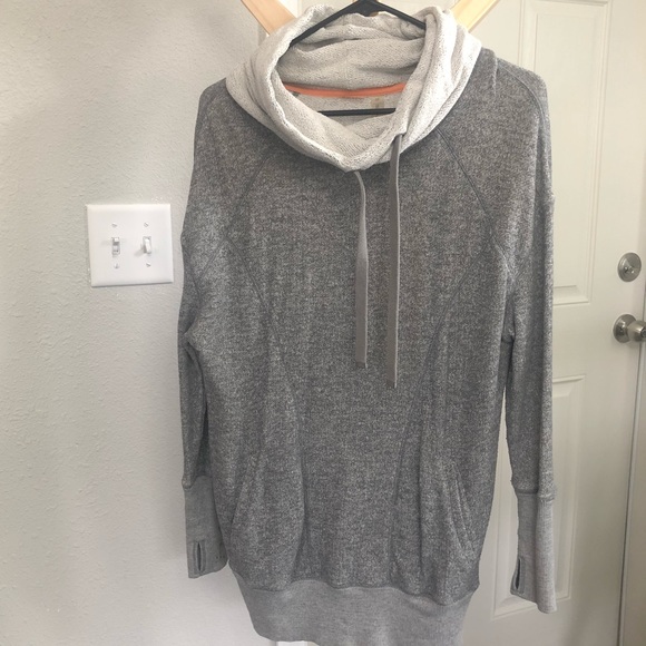 Zella cowl neck tunic sweatshirt. Size S. $15. - Picture 1 of 3